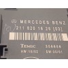 Recambio de modulo confort para mercedes-benz clase e (w211) berlina e 270 cdi (211.016) referencia OEM IAM 2118201626  A2118201