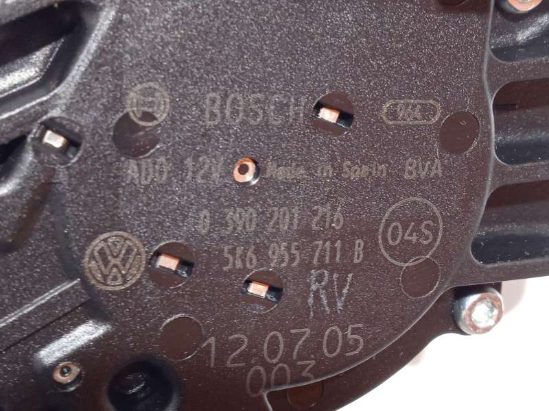 Recambio de motor limpia trasero para volkswagen touran (1t3) 2.0 tdi referencia OEM IAM 5K6955711B  0390201216 5