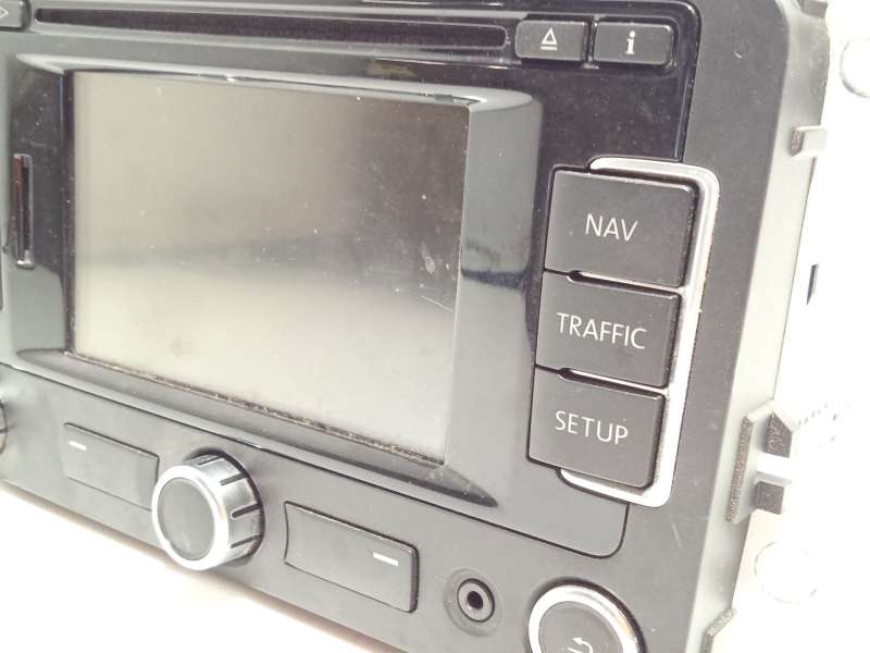 Recambio de pantalla multifuncion para volkswagen touran (1t3) 2.0 tdi referencia OEM IAM 3C0035279P 4