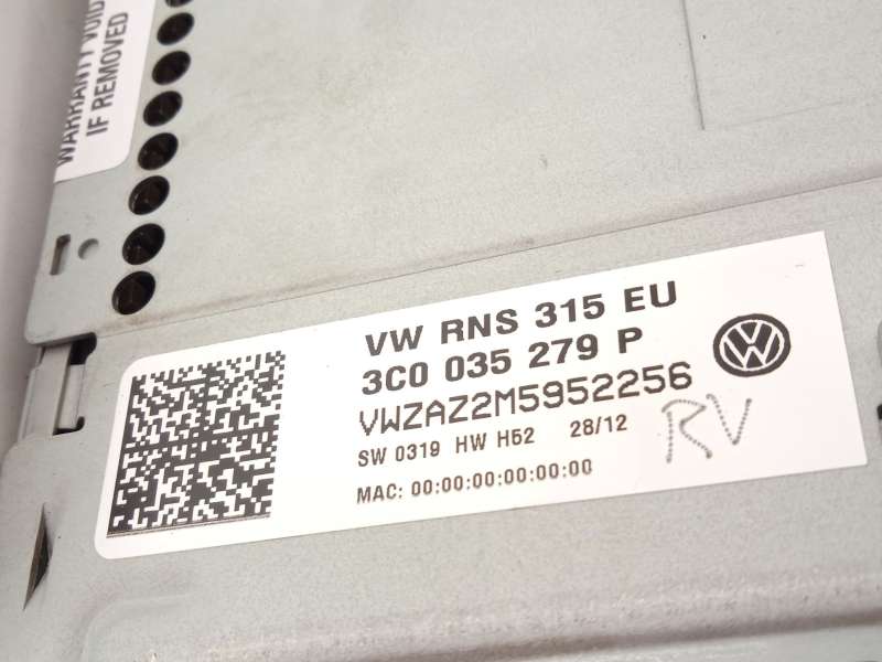 Recambio de pantalla multifuncion para volkswagen touran (1t3) 2.0 tdi referencia OEM IAM 3C0035279P 6