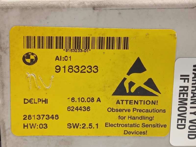 Recambio de modulo electronico para bmw serie 5 berlina (e60) 520d referencia OEM IAM 9183233  61319183233 - Gris 5