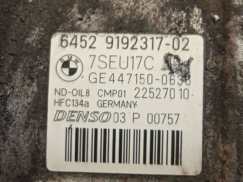 Recambio de compresor aire acondicionado para bmw x6 (e71) 5.0i referencia OEM IAM 64529192317 64509192317 4471500636 - Negro 5