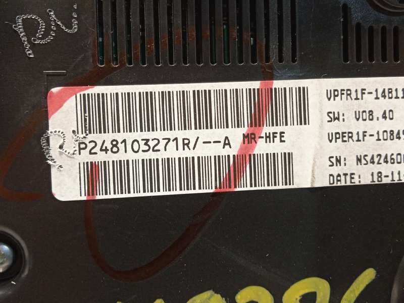 Recambio de cuadro instrumentos para renault kadjar 1.3 tce referencia OEM IAM 248103271R - Negro 4