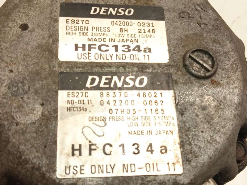 Recambio de compresor aire acondicionado para lexus rx (_u3_) 400h (mhu38_) referencia OEM IAM 8837048021  0422000062 5