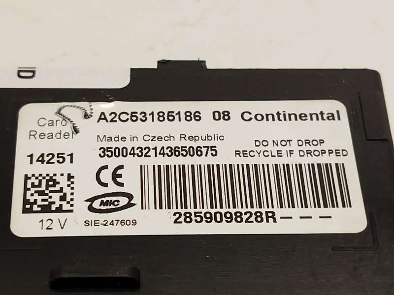 Recambio de modulo electronico para renault scénic iii (jz0/1_) 1.2 tce referencia OEM IAM 285909828R  A2C5318518608 - Blanco 4