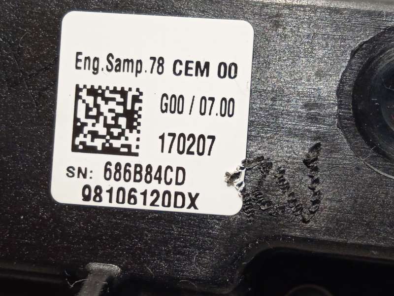 Recambio de mando multifuncion para peugeot 3008 ii suv (mc_, mr_, mj_, m4_) 1.6 thp 165 (m45gyw, m45gzw, m45gyv) referencia OEM - Azul 5