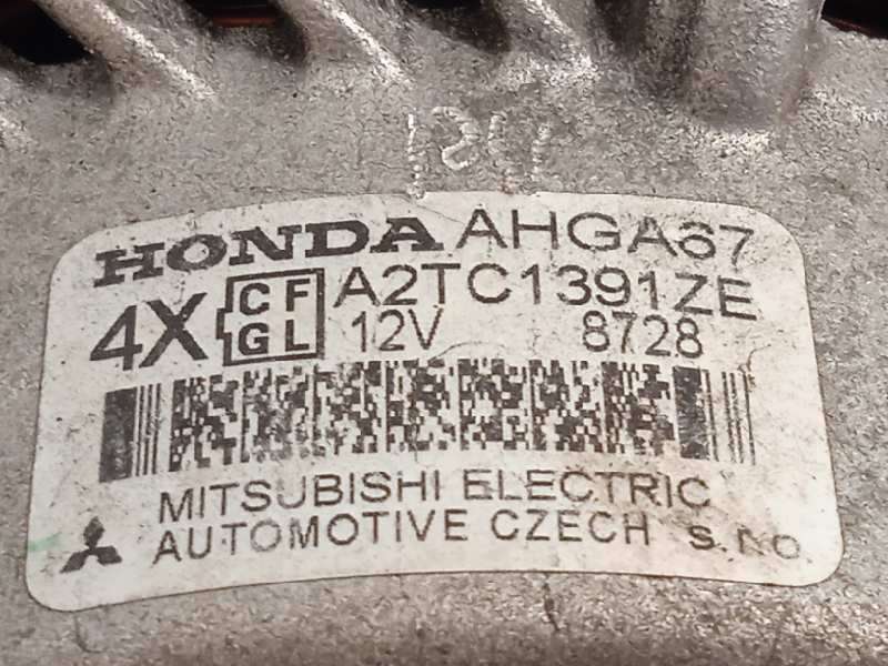 Recambio de alternador para honda civic berlina 5 (fk) 1.8 vtec cat referencia OEM IAM AHGA67 31100RNAA01 A2TC1391ZE - Negro 5