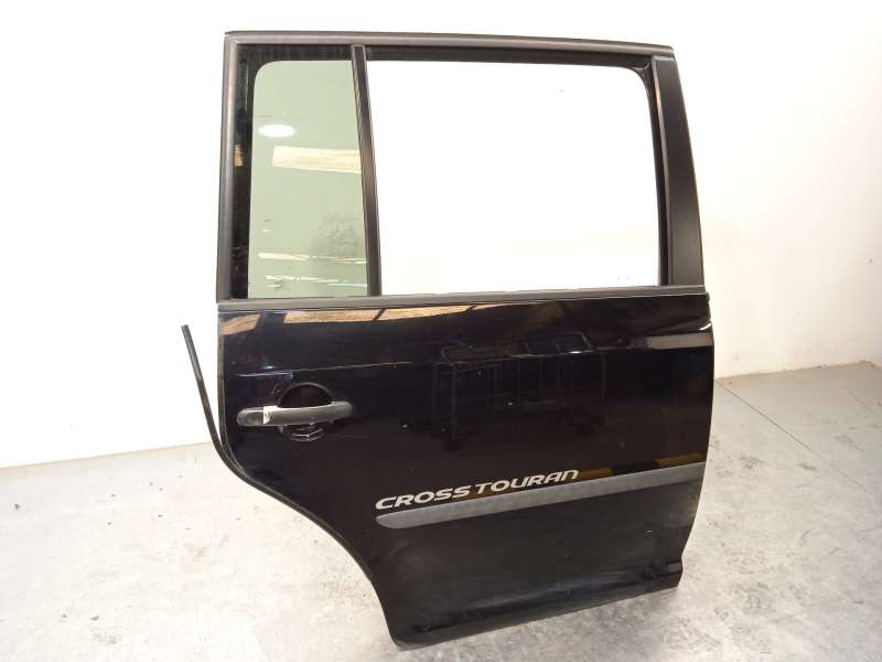 Recambio de puerta trasera derecha para volkswagen touran (1t1, 1t2) 2.0 tdi referencia OEM IAM 1T0833056S - Negro 2