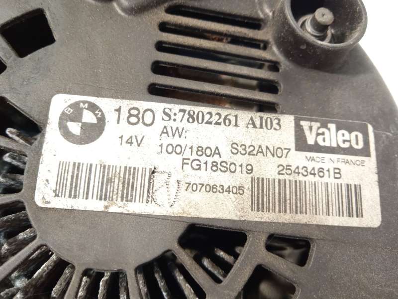 Recambio de alternador para bmw serie 3 berlina (e90) 2.0 turbodiesel cat referencia OEM IAM 7802261 12317802261 FG18S019 - Negro 4