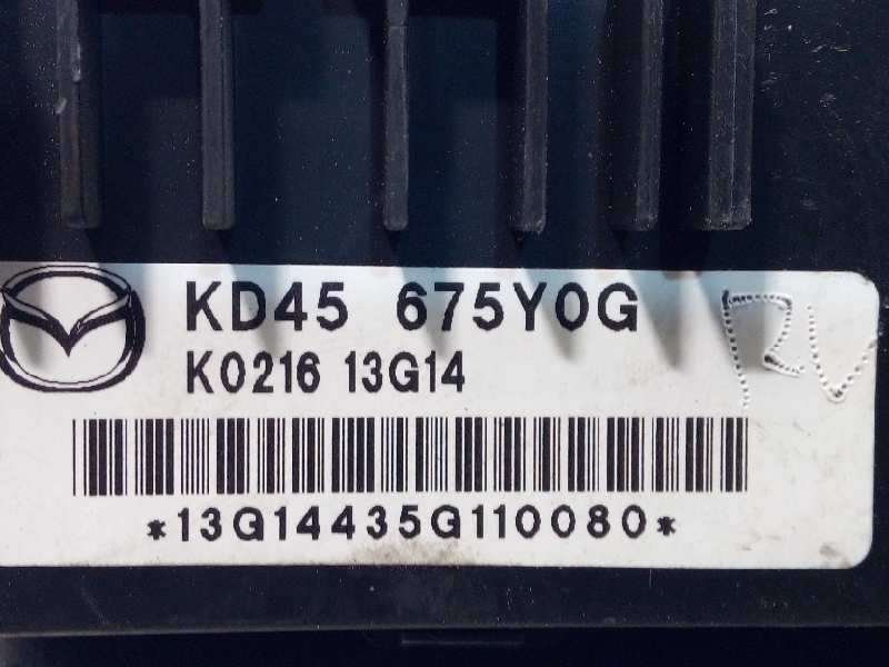 Recambio de modulo electronico para mazda cx-5 2.2 turbodiesel cat referencia OEM IAM KD45675Y0G - Blanco 3