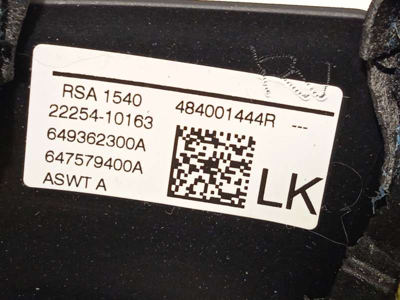 Recambio de volante para renault megane iv hatchback (b9a/m/n_) 1.3 tce 140 (b9nb) referencia OEM IAM 484001444R  2225410163 - Gris 5