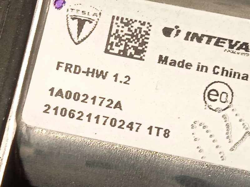 Recambio de elevalunas delantero derecho para tesla model 3 ev referencia OEM IAM 161644300A 1A002172A P161644300A - Blanco 4