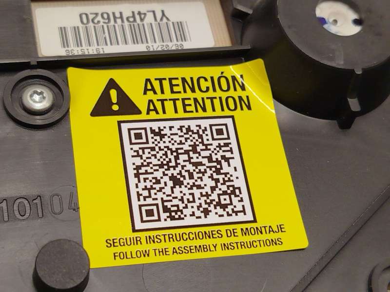 Recambio de cuadro instrumentos para peugeot partner furgón/monospace 1.6 hdi 16v referencia OEM IAM 6103JY 9801642280 - Plata 7