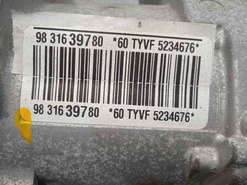 Recambio de cremallera direccion para citroën c3 1.2 12v vti / puretech referencia OEM IAM 9831639780 1673944580 - Gris 6
