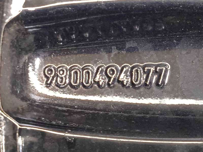 Recambio de llanta para citroën c4 cactus feel edition referencia OEM IAM 9800494077  98004940ZR - Gris 9