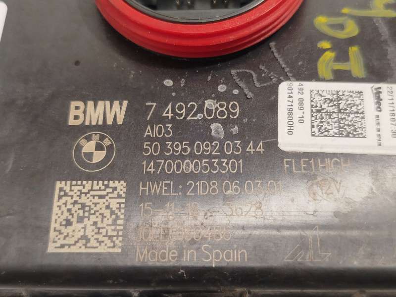Recambio de centralita led izquierda para bmw x1 (f48) sdrive 18 i referencia OEM IAM 7492089 63117492089 - Negro 3