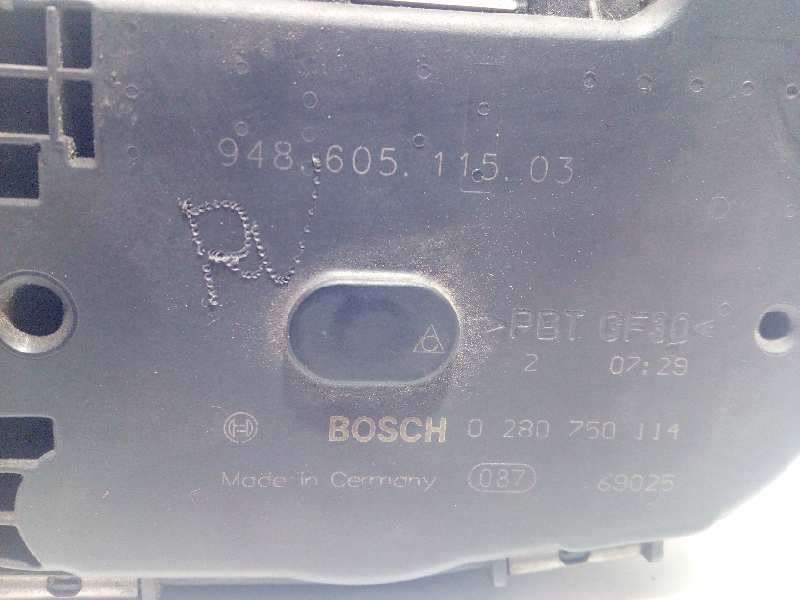 Recambio de caja mariposa para porsche cayenne (typ 9pa) s referencia OEM IAM 94860511503  0280750114 - Negro 5