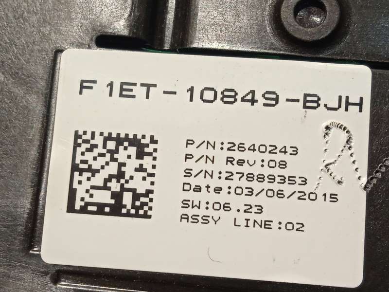 Recambio de cuadro instrumentos para ford focus iii sedán 1.0 ecoboost referencia OEM IAM F1ET10849BJH 2303634 - Rojo 6