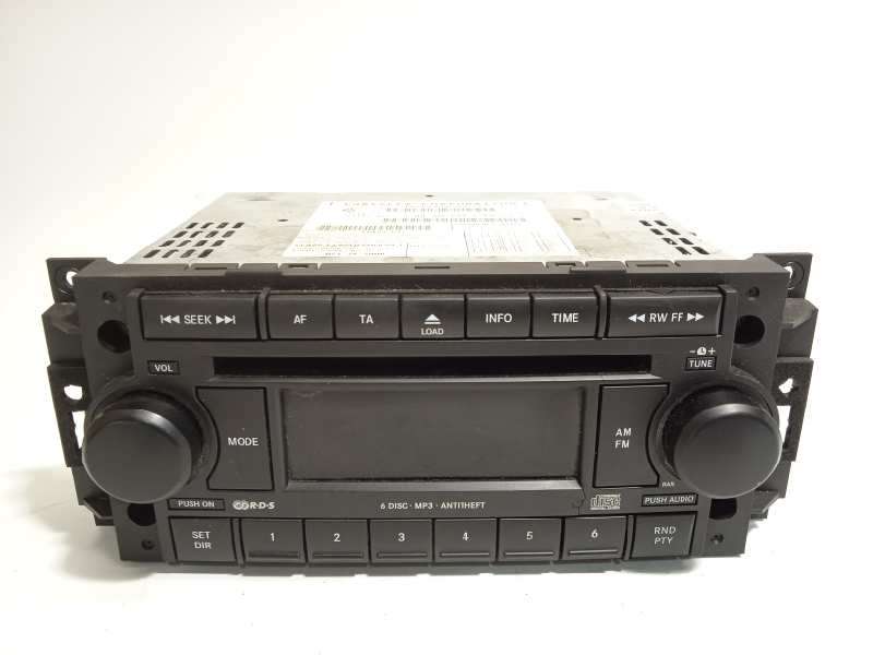 Recambio de sistema audio / radio cd para dodge caliber sxt referencia OEM IAM P05064362AA - Negro 2