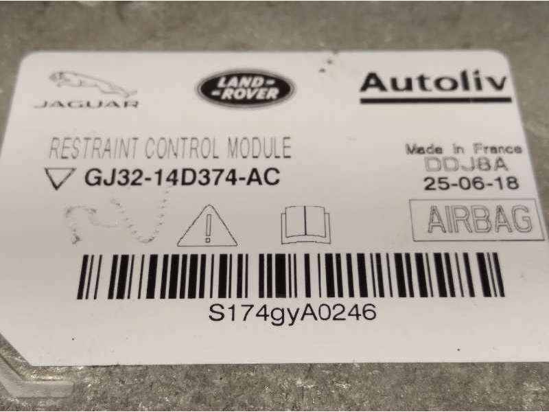 Recambio de centralita airbag para land rover range rover evoque evoque hse referencia OEM IAM GJ3214D374AC LR162955 4