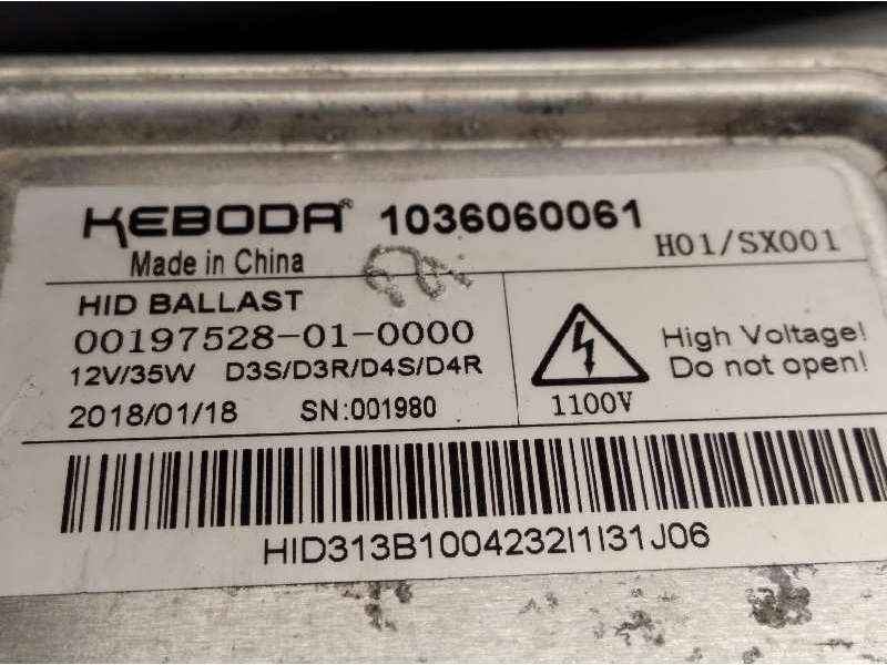 Recambio de centralita faros xenon para land rover range rover evoque evoque hse referencia OEM IAM 1036060061  LR082270 3