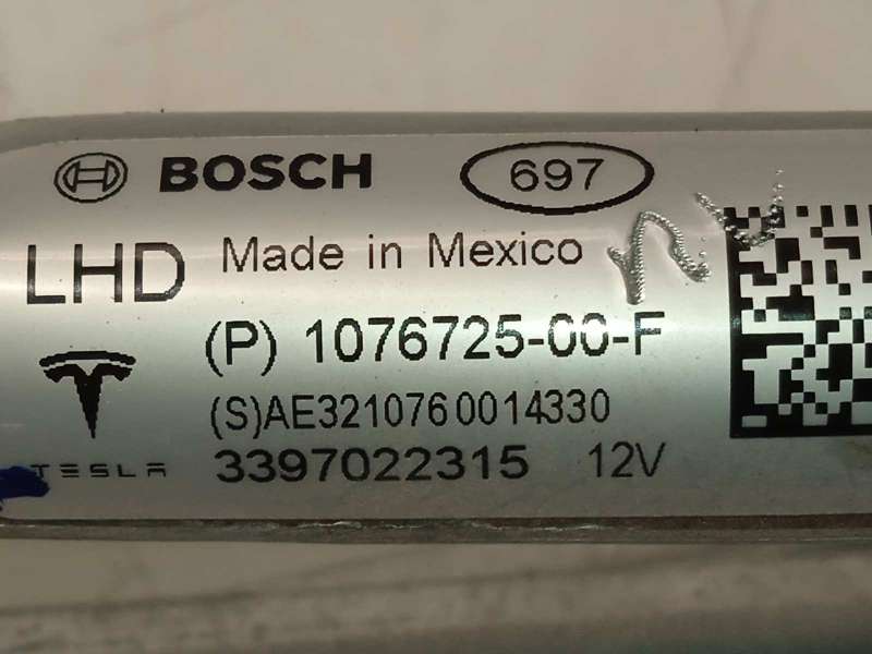 Recambio de motor limpia delantero para tesla model 3 referencia OEM IAM 107672500F 107672500F 3397022315 - Blanco 4