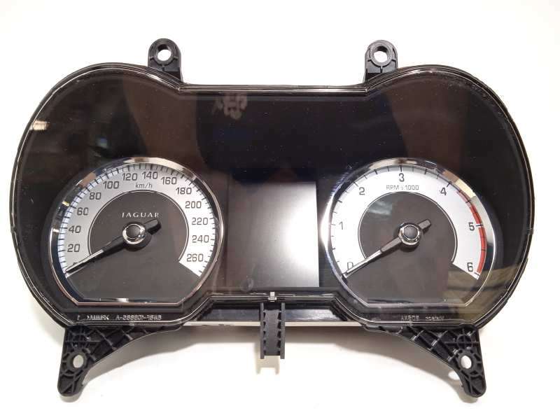 Recambio de cuadro instrumentos para jaguar xf 3.0 v6 diesel cat referencia OEM IAM 9X2310849KF C2Z10700 VP9X2310849KF - Negro 3