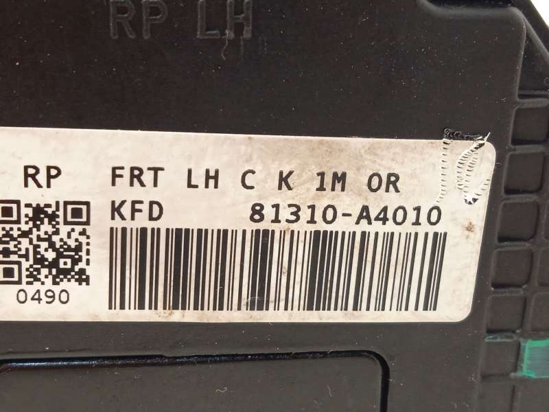 Recambio de cerradura puerta delantera izquierda para kia carens iv 1.7 crdi referencia OEM IAM 81310A4010 - Blanco 4