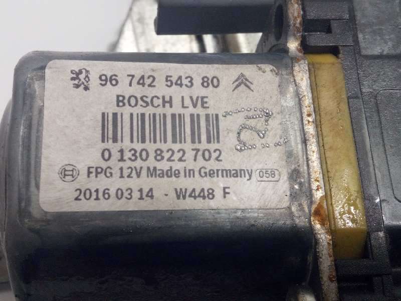 Recambio de elevalunas delantero derecho para peugeot 208 active referencia OEM IAM 9673154380  9674254380 - Gris 5