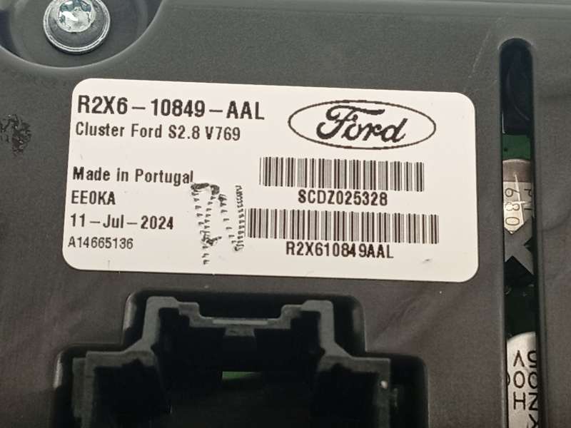 Recambio de cuadro instrumentos para ford tourneo courier 1.0 ecoboost referencia OEM IAM R2X610849AAL 2797783 6