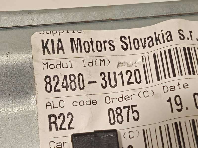 Recambio de elevalunas delantero derecho para kia sportage basic 4x2 referencia OEM IAM 824803U120 - Blanco 3