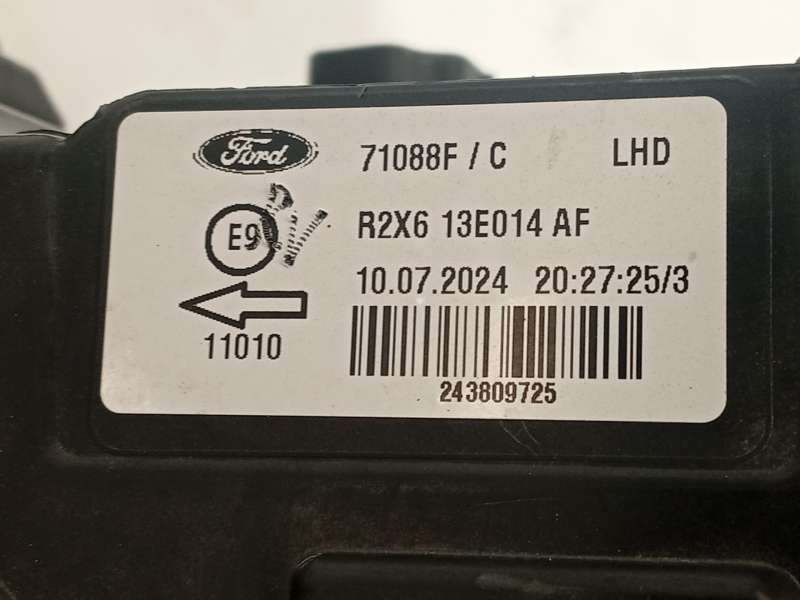 Recambio de faro derecho para ford tourneo courier 1.0 ecoboost referencia OEM IAM R2X613E014AF 2833282 8