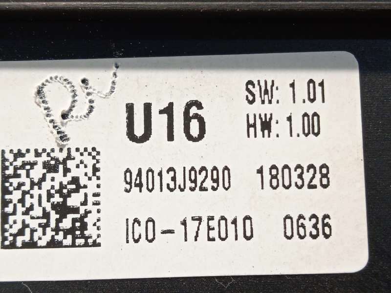 Recambio de cuadro instrumentos para hyundai kona 1.0 tgdi cat referencia OEM IAM 94013J9290 - Gris 7