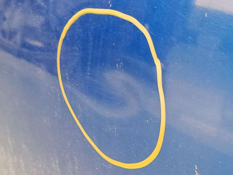 Recambio de puerta trasera izquierda para subaru impreza hatchback (gr, gh, g3) 2.0 r awd (gh7) referencia OEM IAM 60409FG0109P - Azul 4