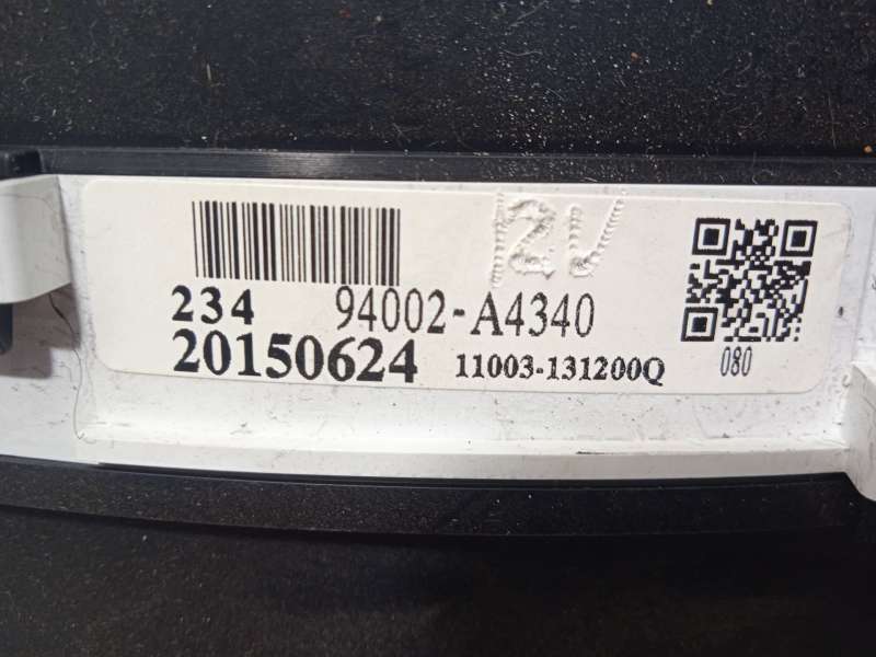 Recambio de cuadro instrumentos para kia carens iv 1.7 crdi referencia OEM IAM 94002A4340  11003131200Q - Blanco 6