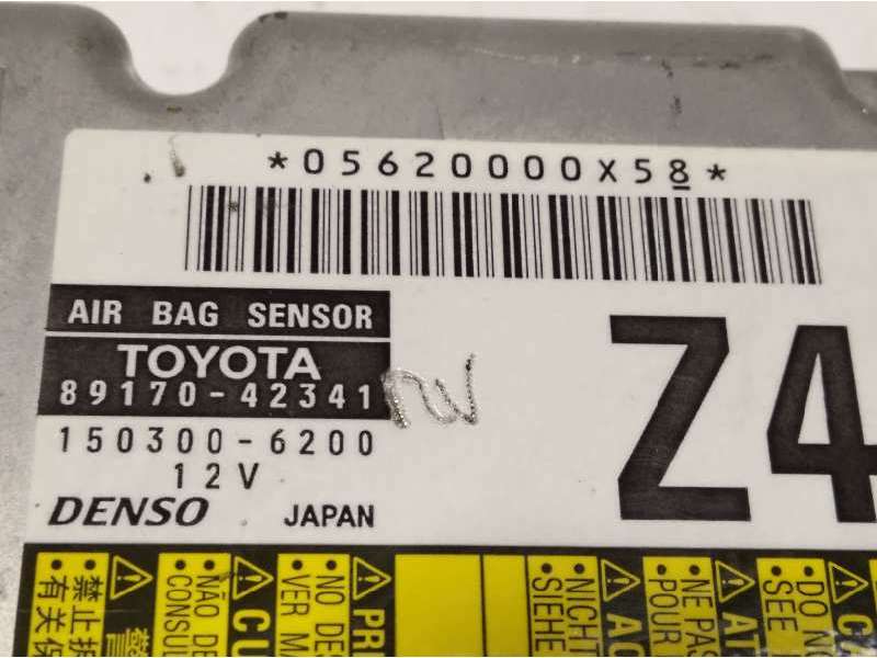 Recambio de centralita airbag para toyota rav 4 (a3) d-4d cat referencia OEM IAM 8917042341  1503006200 - Gris 4