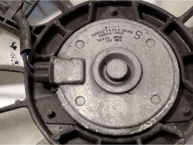 Recambio de electroventilador para toyota rav 4 (a3) d-4d cat referencia OEM IAM 1636326090 1636328170 - Gris 3