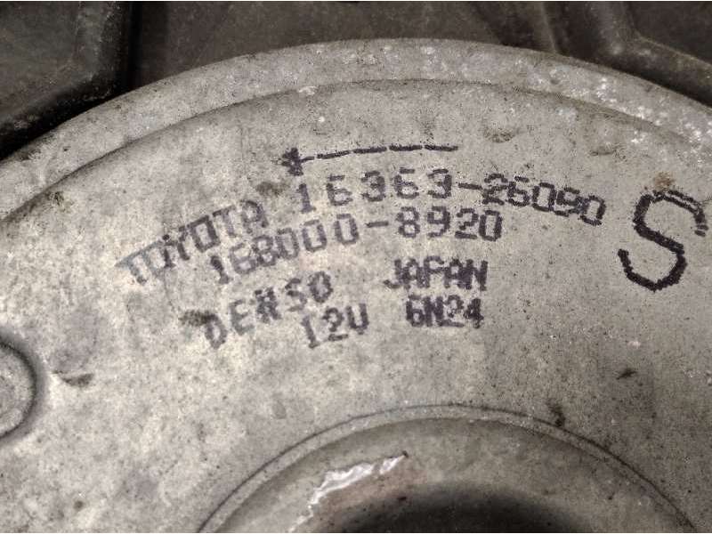 Recambio de electroventilador para toyota rav 4 (a3) d-4d cat referencia OEM IAM 1636326090 1636328170 - Gris 4