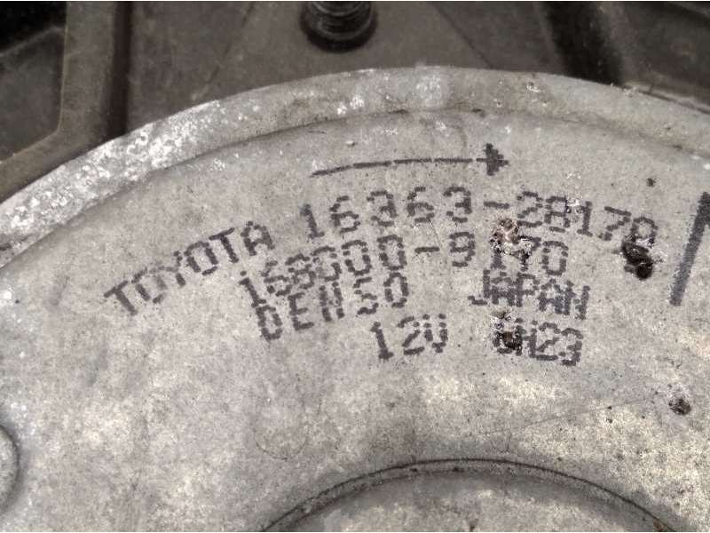 Recambio de electroventilador para toyota rav 4 (a3) d-4d cat referencia OEM IAM 1636326090 1636328170 - Gris 5