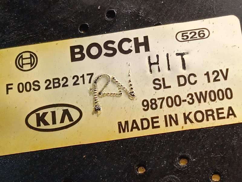 Recambio de motor limpia trasero para kia sportage 1.7 crdi cat referencia OEM IAM 987003W000  F00S2B2217 - Blanco 4