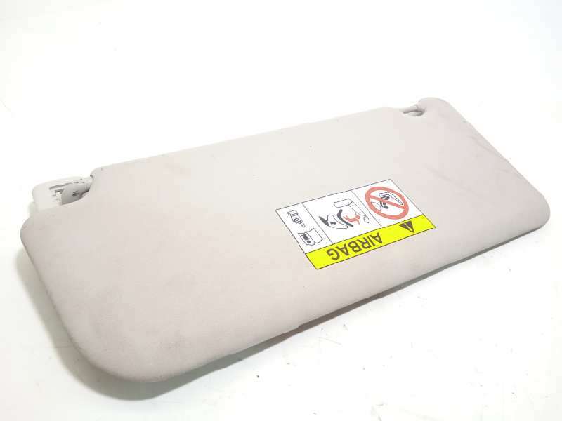 Recambio de parasol derecho para toyota proace verso 1.6 d-4d cat referencia OEM IAM 9809498377 98094983BJ - Blanco 2