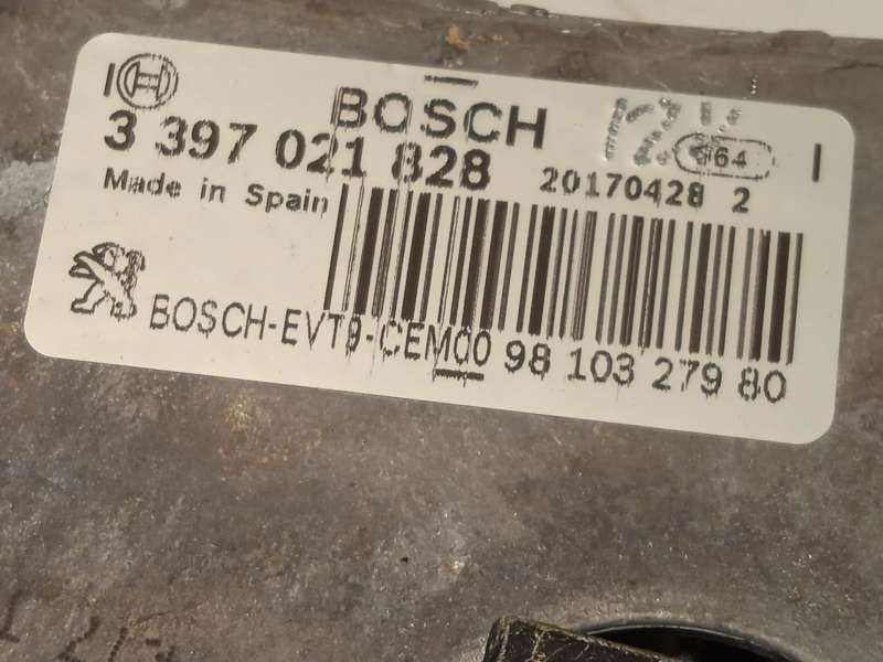 Recambio de motor limpia delantero para peugeot 308 ii (lb_, lp_, lw_, lh_, l3_) 1.6 bluehdi 120 referencia OEM IAM 9810327980 - Rojo 4