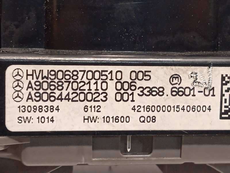 Recambio de mando multifuncion para volkswagen crafter combi (2e) combi 30 referencia OEM IAM 9068700510 A9064420023 A9068702110 6