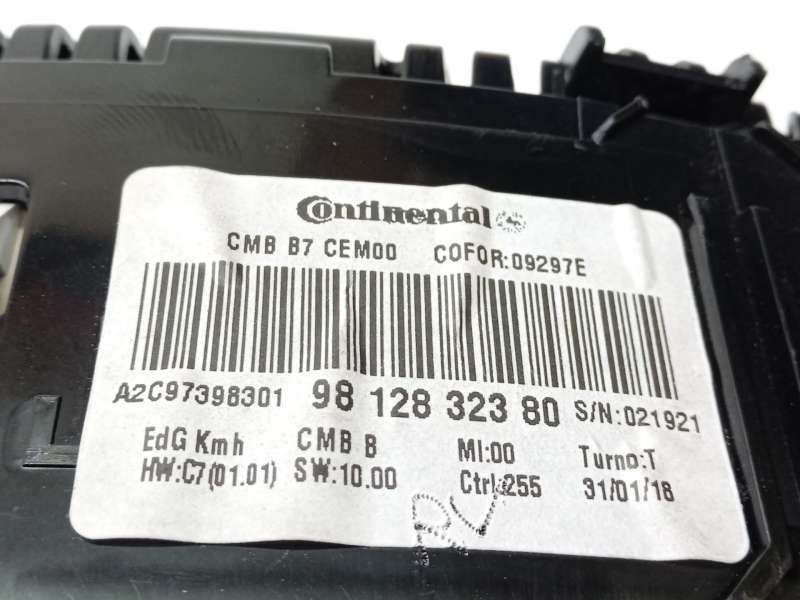 Recambio de cuadro instrumentos para citroën c4 lim. tonic referencia OEM IAM 9812832380  A2C97398301 - Gris 5