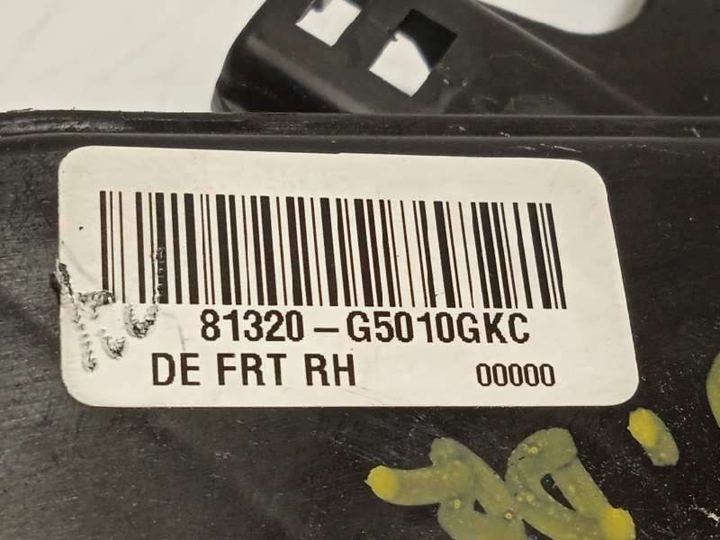 Recambio de cerradura puerta delantera derecha para kia niro referencia OEM IAM 81320G5010GKC  81320G5010 - Blanco 4