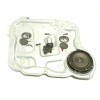 Recambio de elevalunas delantero izquierdo para hyundai santa fé ii (cm) 2.2 crdi referencia OEM IAM 824712B000 824502B000 