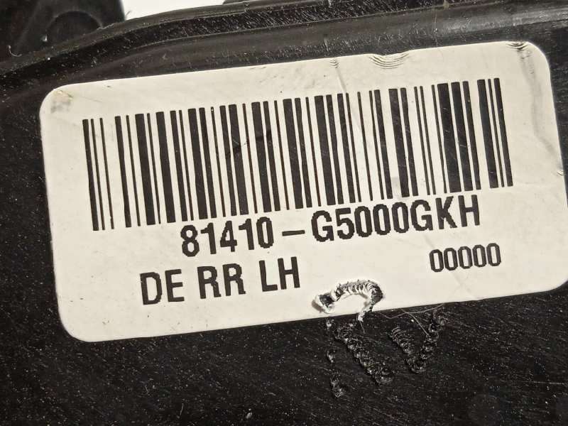 Recambio de cerradura puerta trasera izquierda para kia niro referencia OEM IAM 81410G5000GKH  81410G5000 - Blanco 4