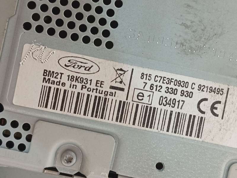 Recambio de sistema navegacion gps para ford s-max (wa6) 2.0 tdci referencia OEM IAM BM2T18K931EE 2005426 7612330930 - Azul 6