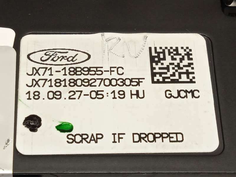 Recambio de pantalla multifuncion para ford focus st-line referencia OEM IAM JX7118B955FC 2608340 3