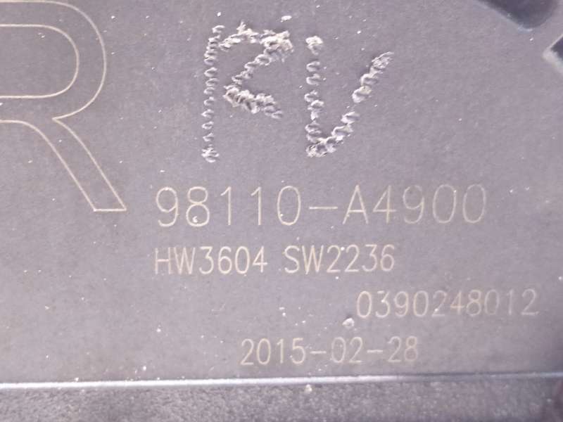 Recambio de motor limpia delantero para kia carens iv 1.7 crdi referencia OEM IAM 98110A4900 - Blanco 4